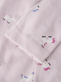 NAME IT Leggings Vivian Lavender Fog Unicorns